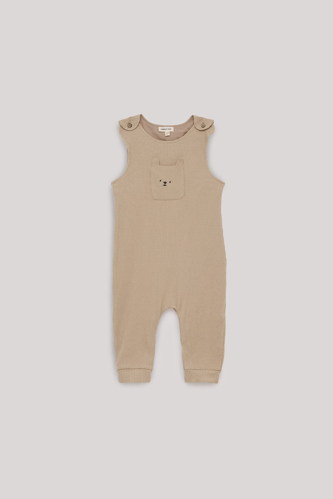 Baby Boy Beige Overall - BgStore