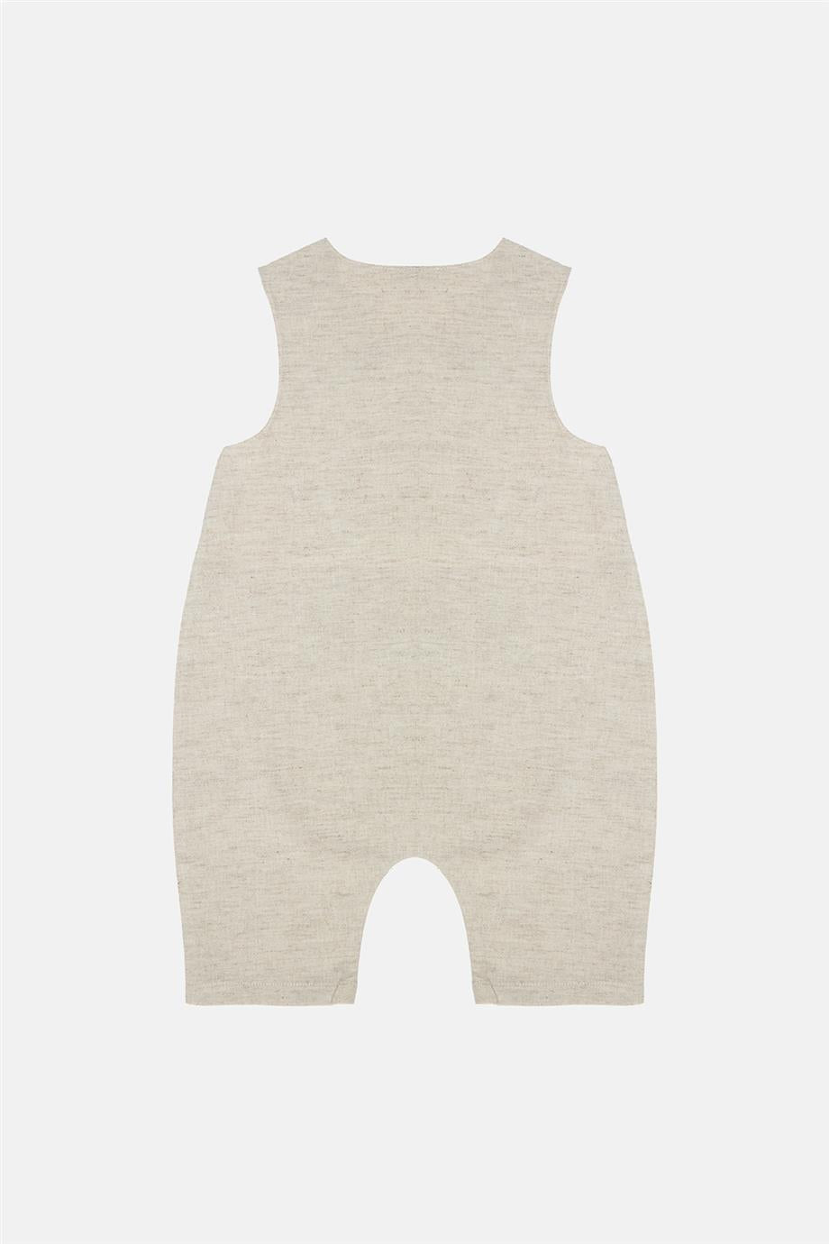 Baby Boy Beige Overall - BgStore