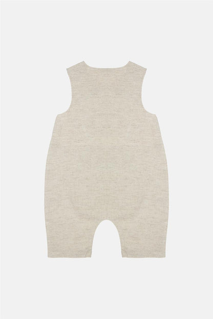 Baby Boy Beige Overall - BgStore