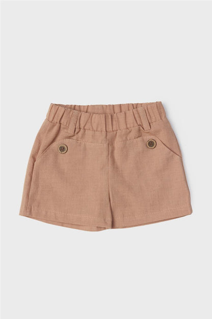 Baby Boy Beige Shorts - BgStore