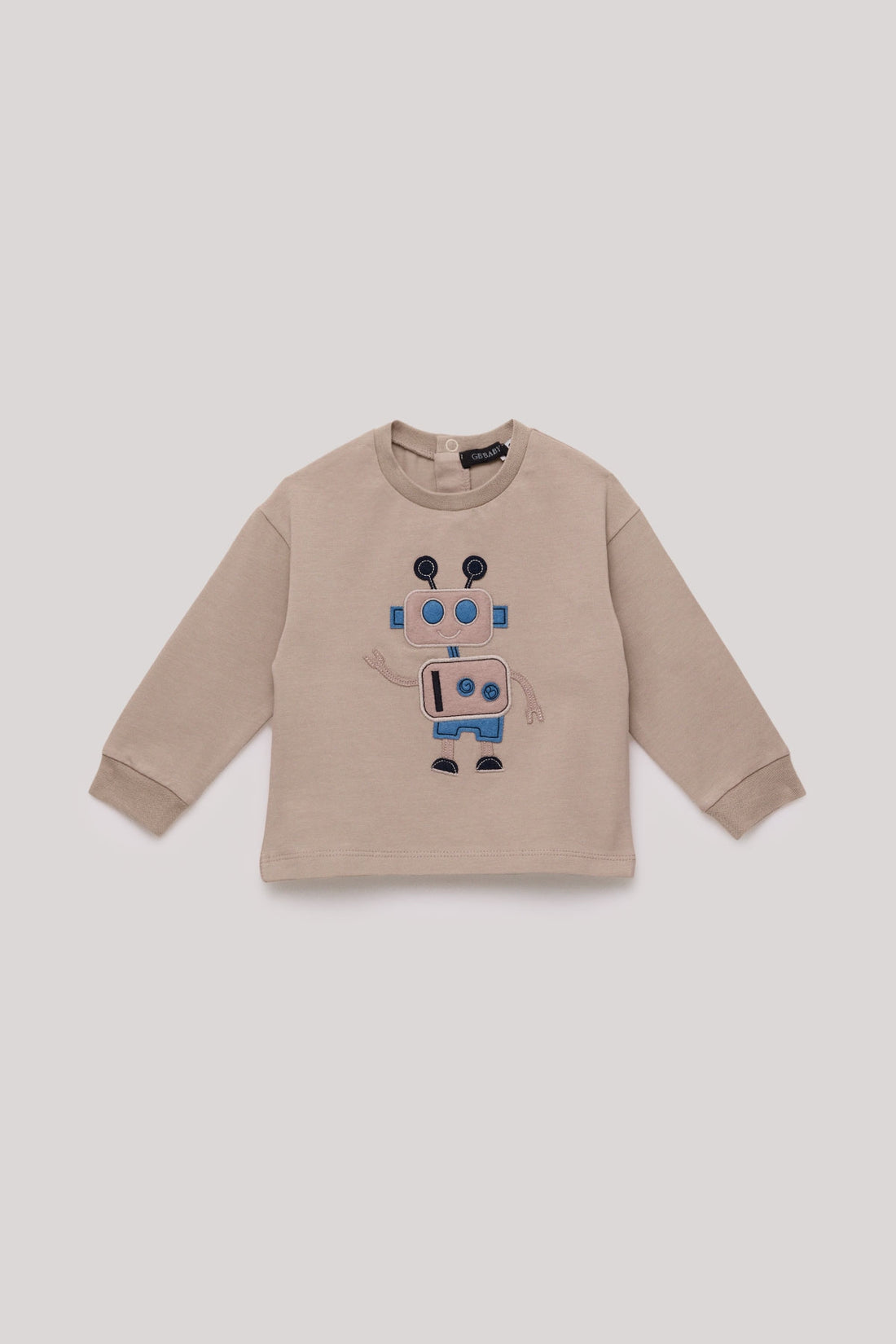 Baby Boy Beige T-Shirt - BgStore