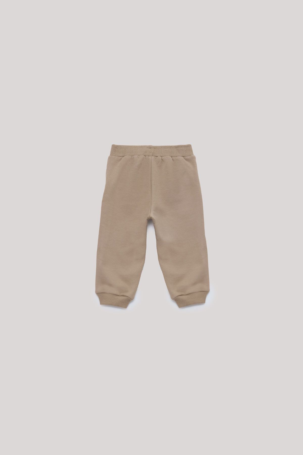 Baby Boy Beige Tracksuit Bottom - BgStore