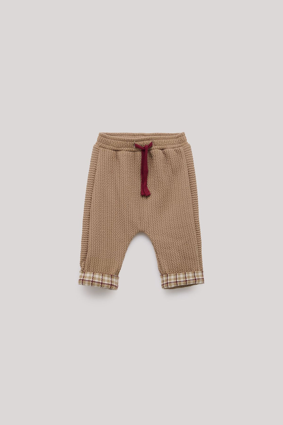 Baby Boy Beige Tracksuit Bottom - BgStore