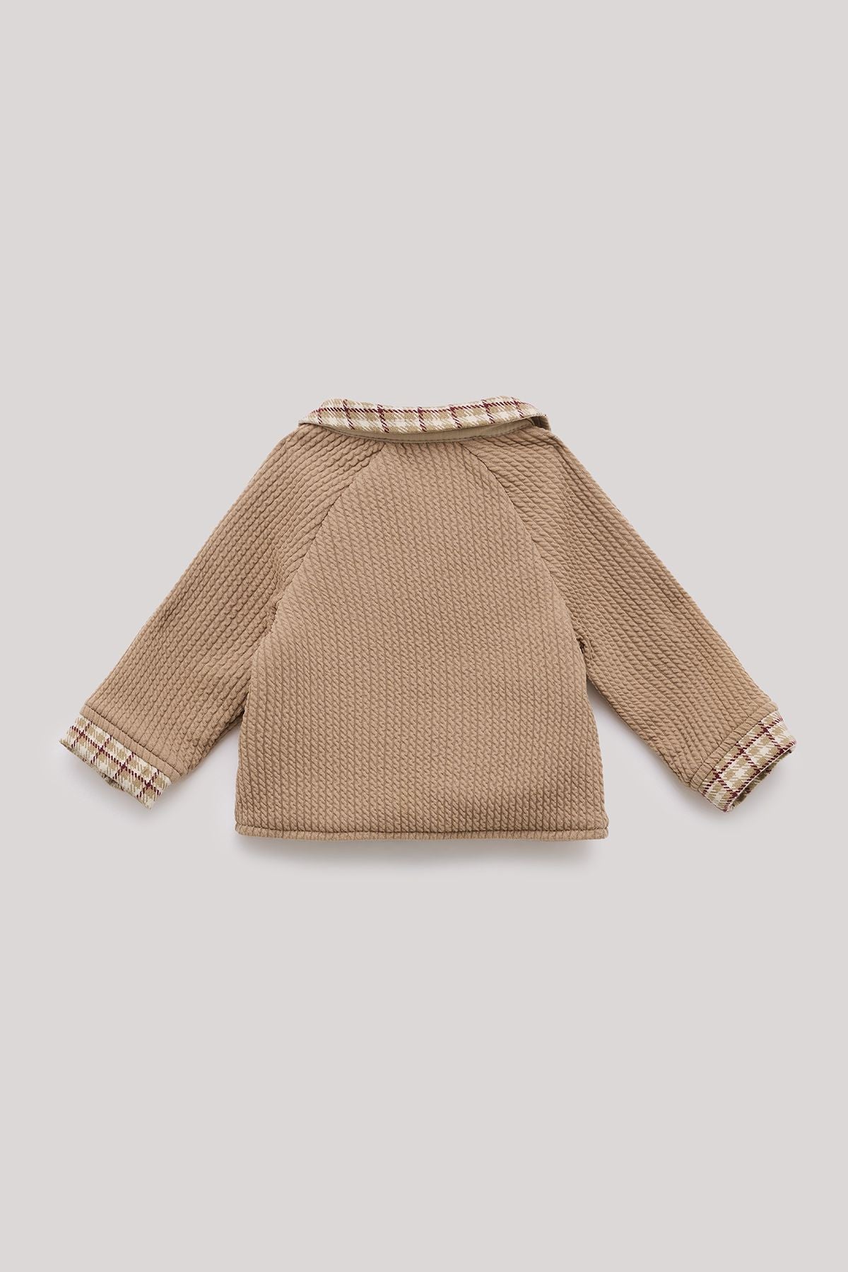 Baby Boy Beige Tracksuit Top - BgStore