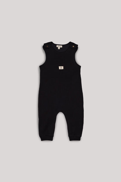 Baby Boy Black Overall - BgStore