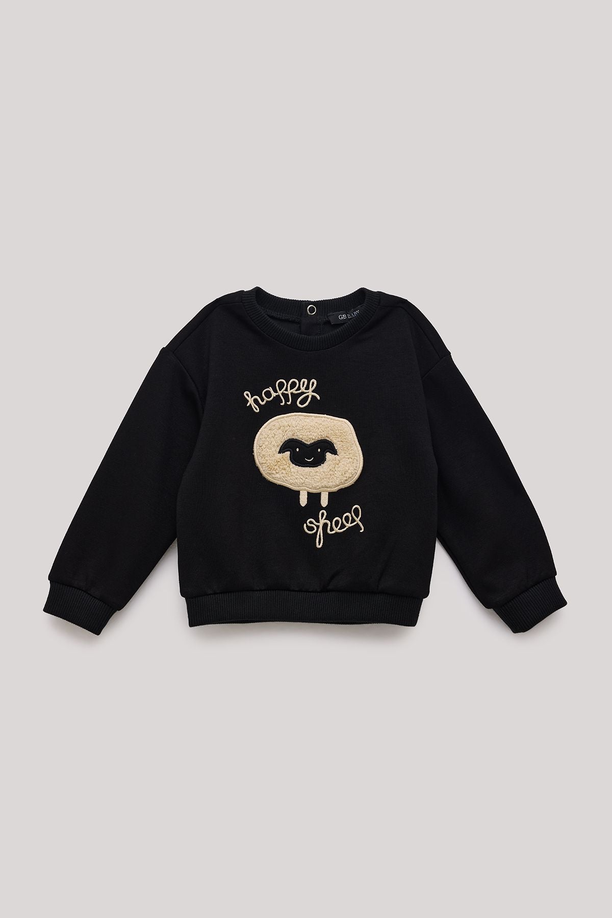 Baby Boy Black Sweatshirt - BgStore