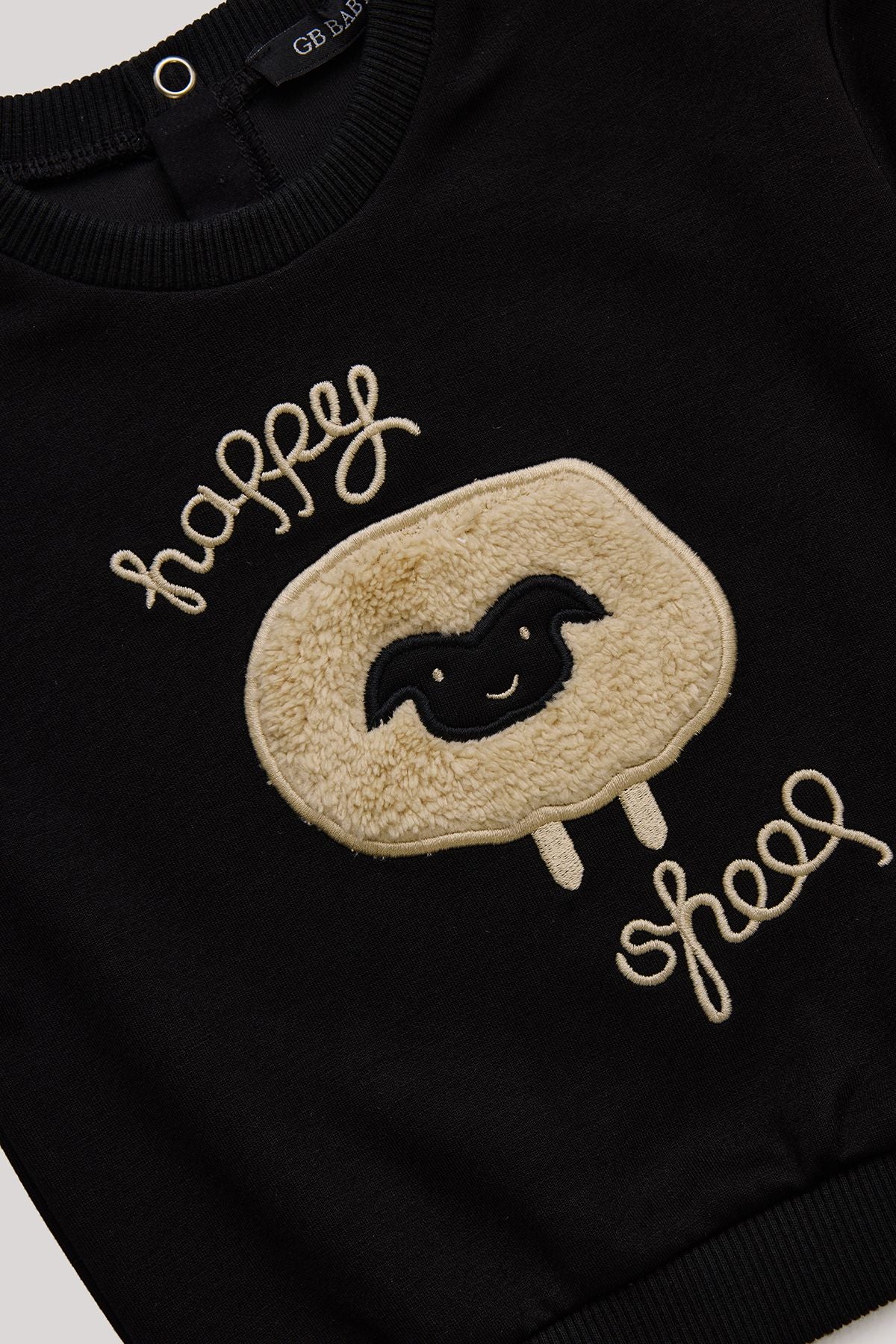 Baby Boy Black Sweatshirt - BgStore