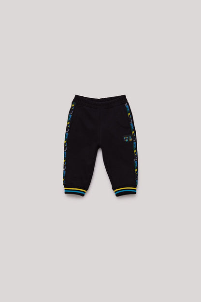 Baby Boy Black Tracksuit Bottom - BgStore