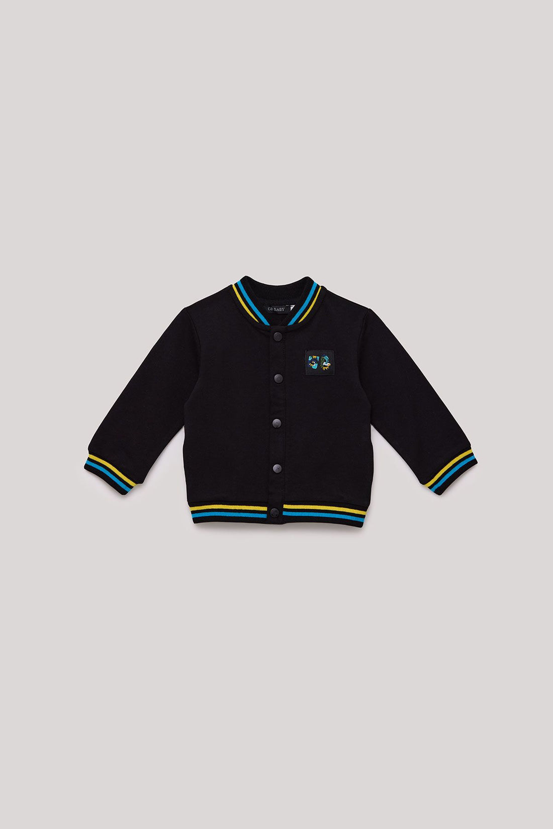 Baby Boy Black Tracksuit Top - BgStore