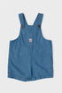 Baby Boy Blue Bib and Brace Overall - BgStore