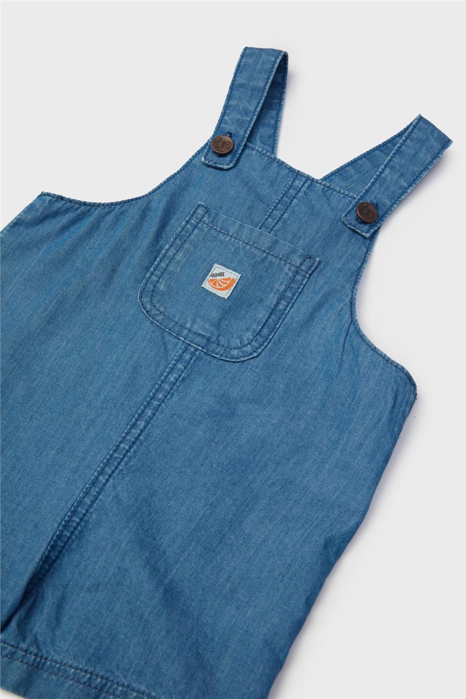 Baby Boy Blue Bib and Brace Overall - BgStore