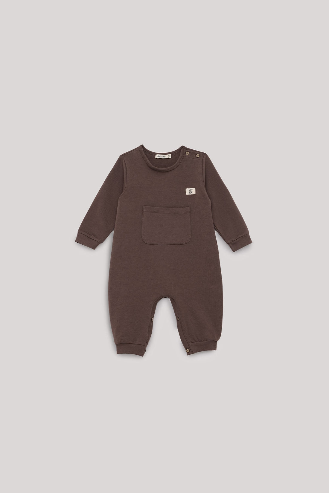 Baby Boy Brown Overall - BgStore