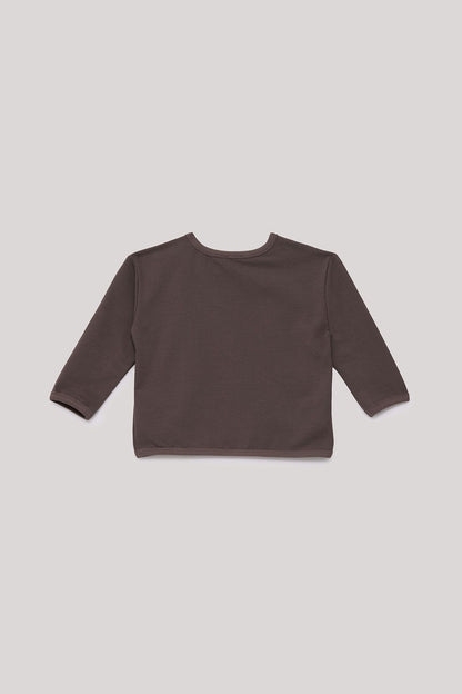 Baby Boy Brown Sweatshirt - BgStore