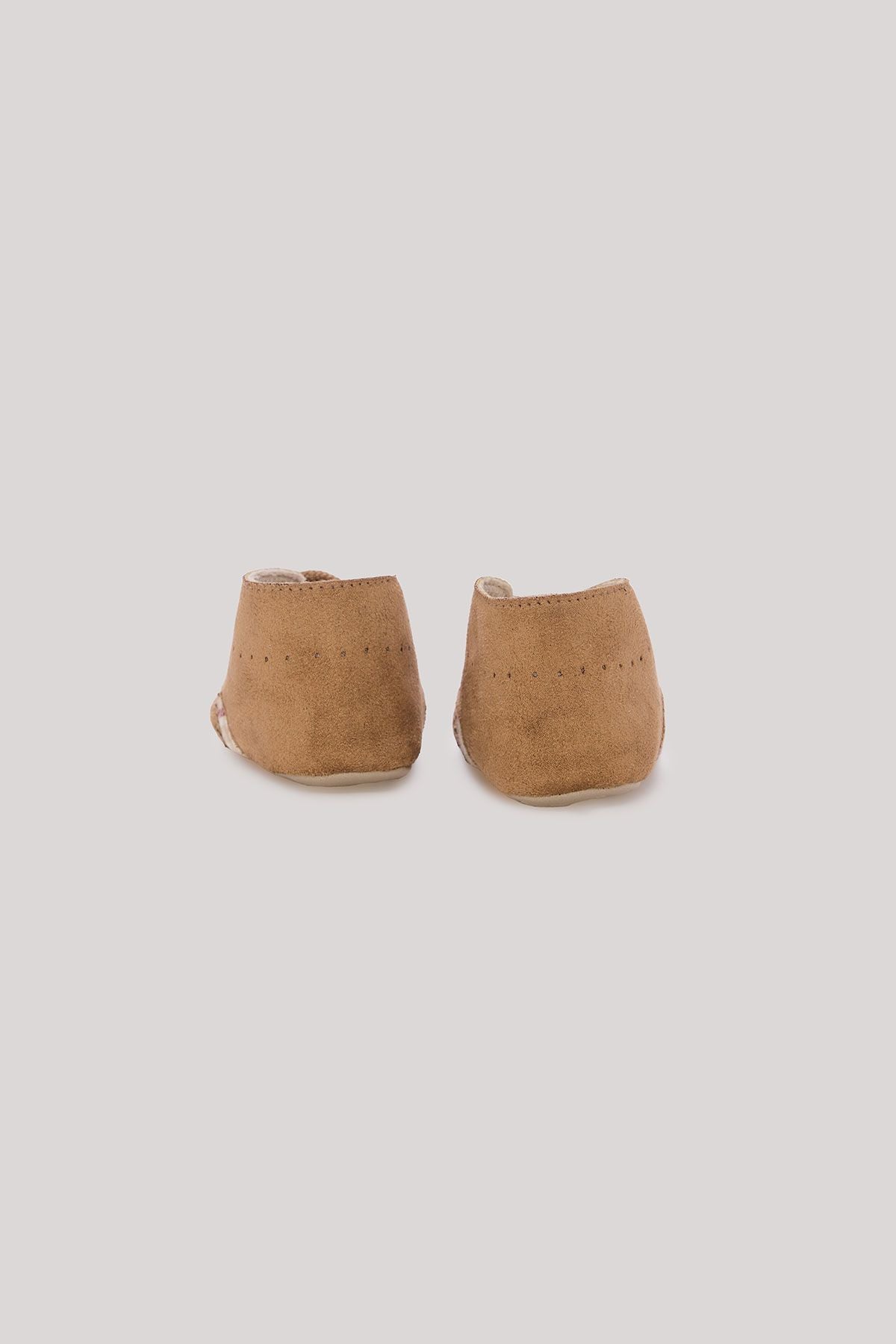 Baby Boy Brown Bootees - BgStore