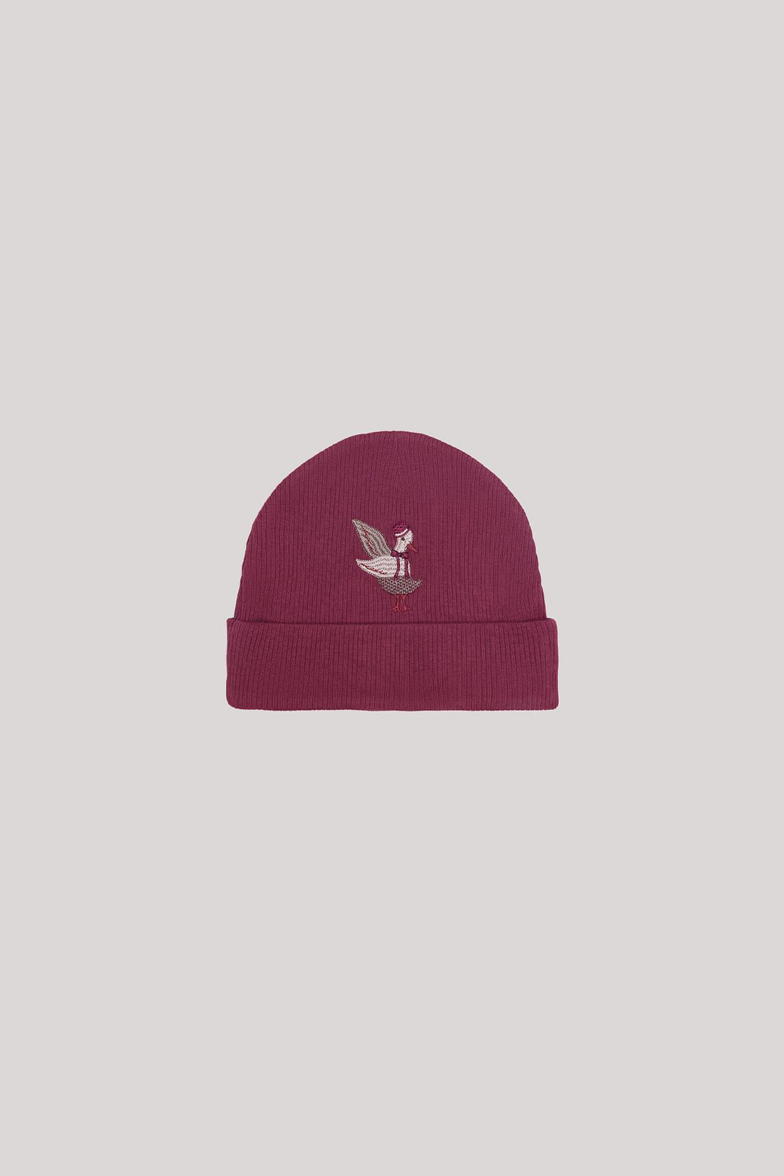 Baby Boy Claret Red Hat - BgStore