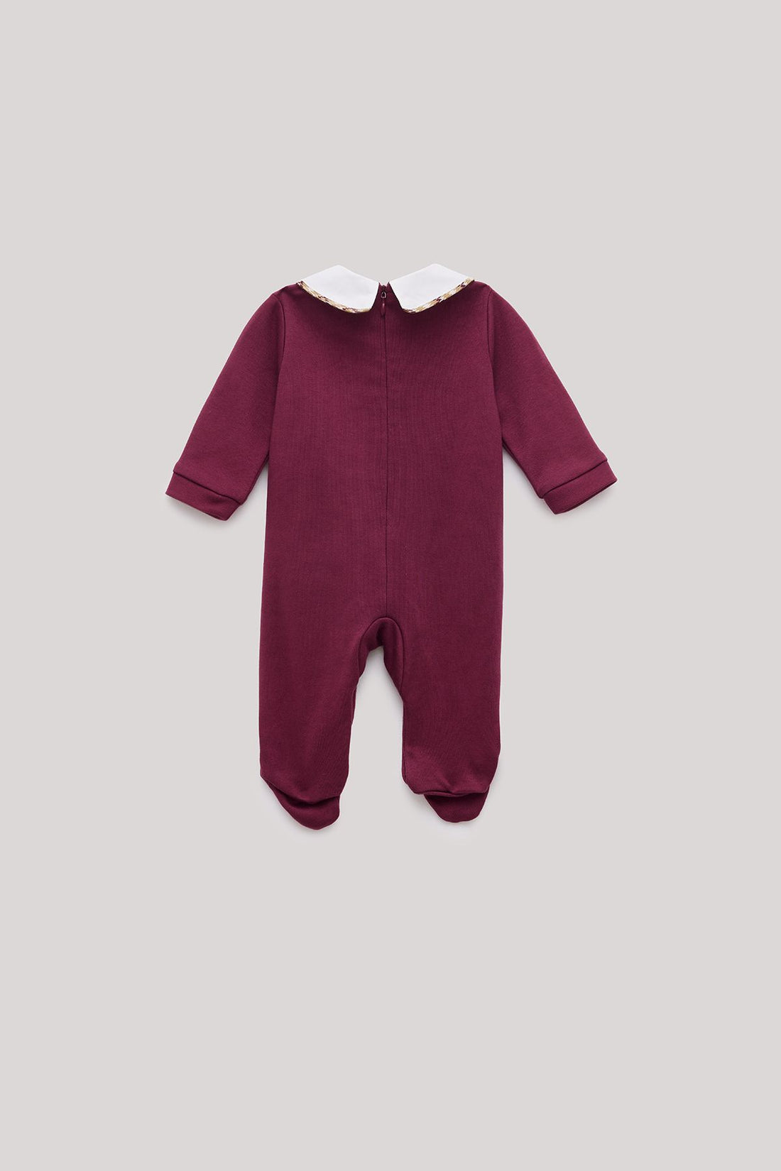 Baby Boy Claret Red Overall - BgStore