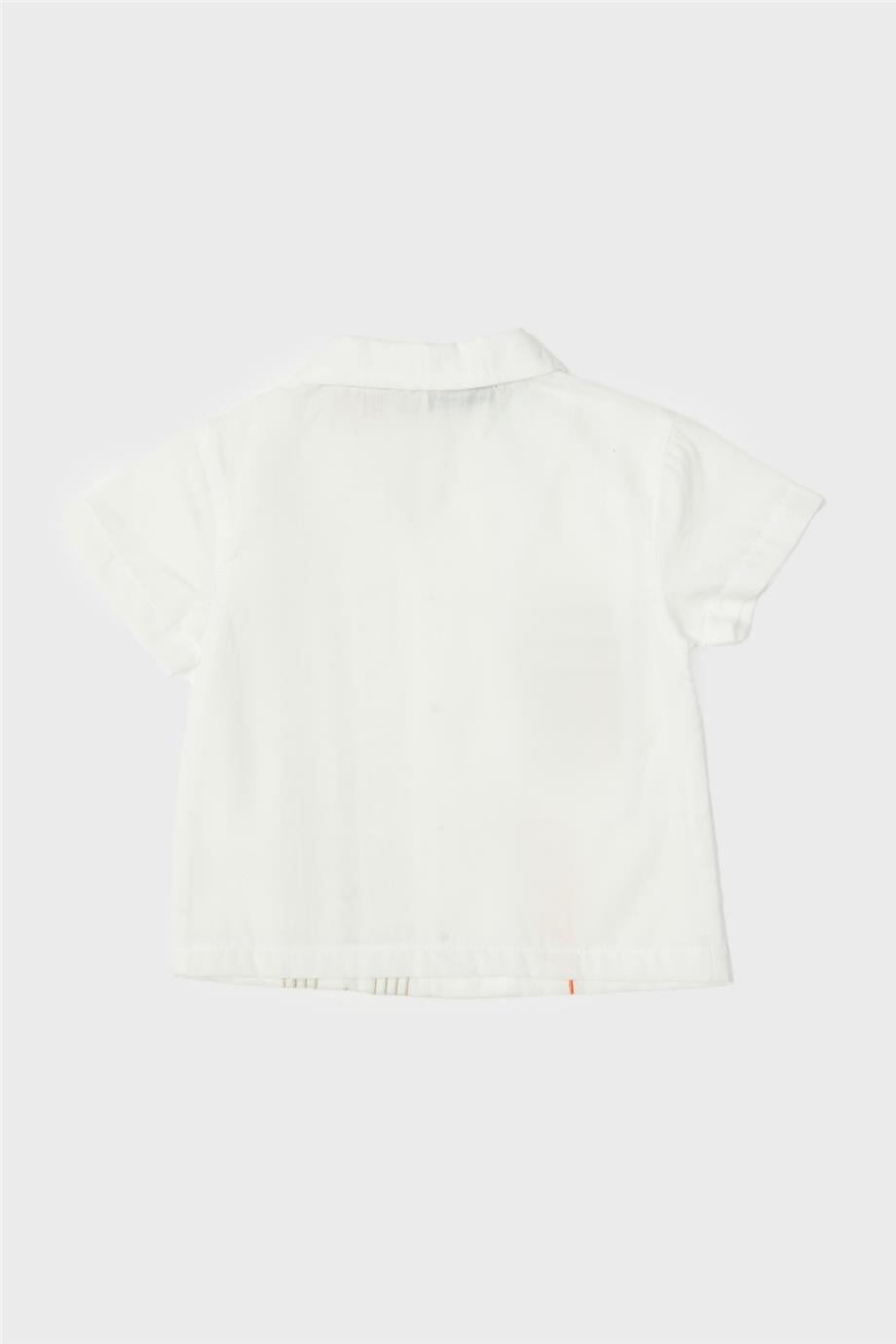 Baby Boy Ecru Shirt - BgStore