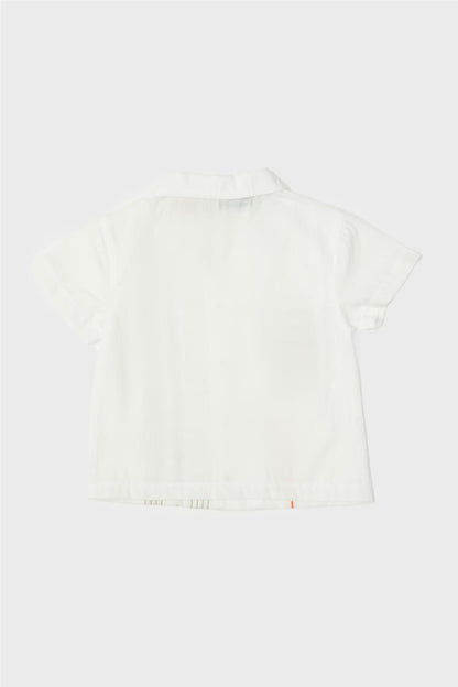 Baby Boy Ecru Shirt - BgStore