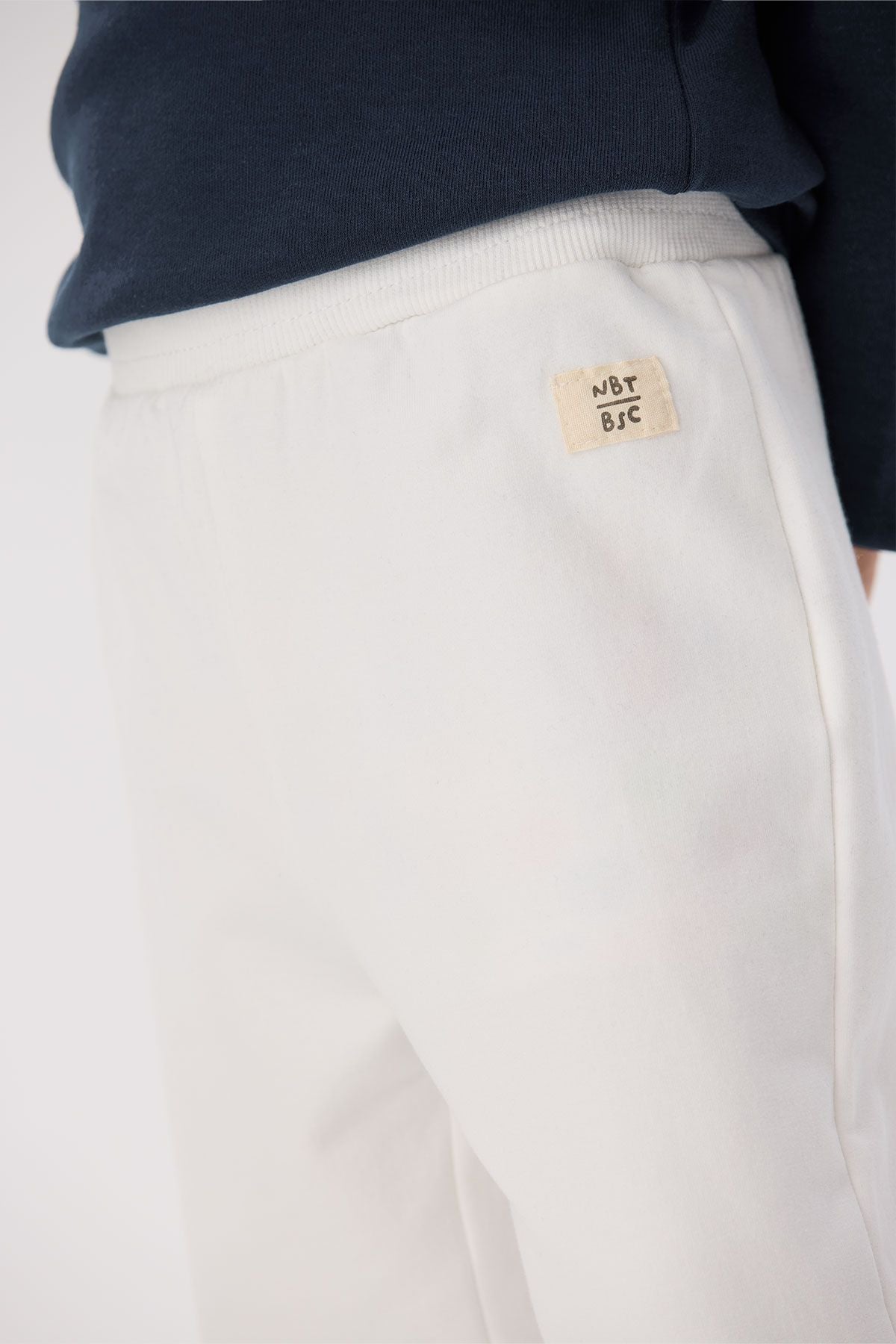 Baby Boy Ecru Sweatpants - BgStore