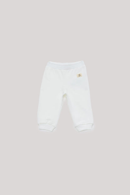 Baby Boy Ecru Sweatpants - BgStore