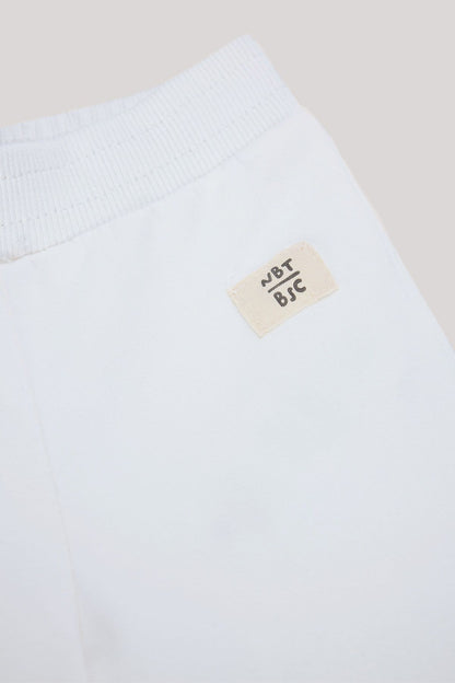 Baby Boy Ecru Sweatpants - BgStore