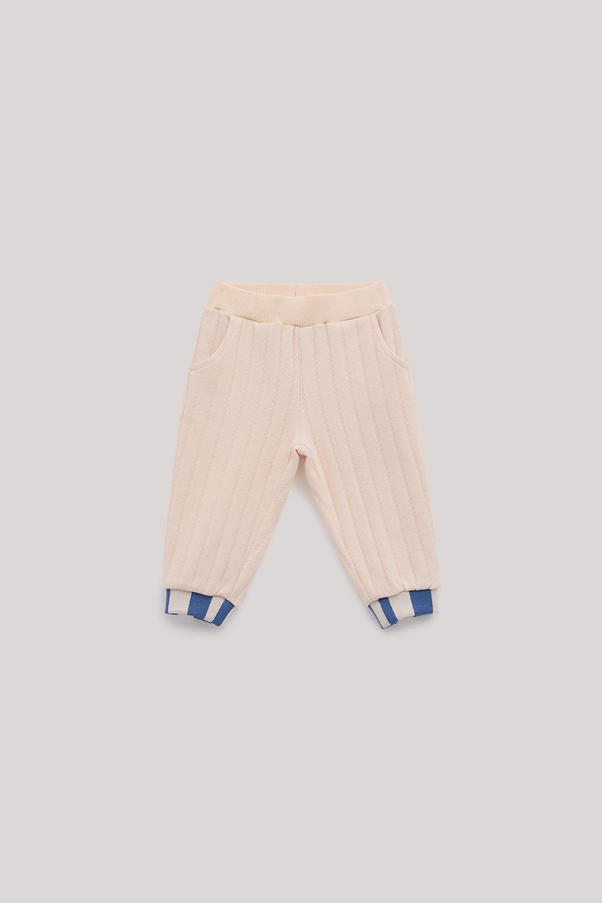 Baby Boy Ecru Sweatpants - BgStore