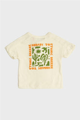 Baby Boy Ecru T-Shirt - BgStore