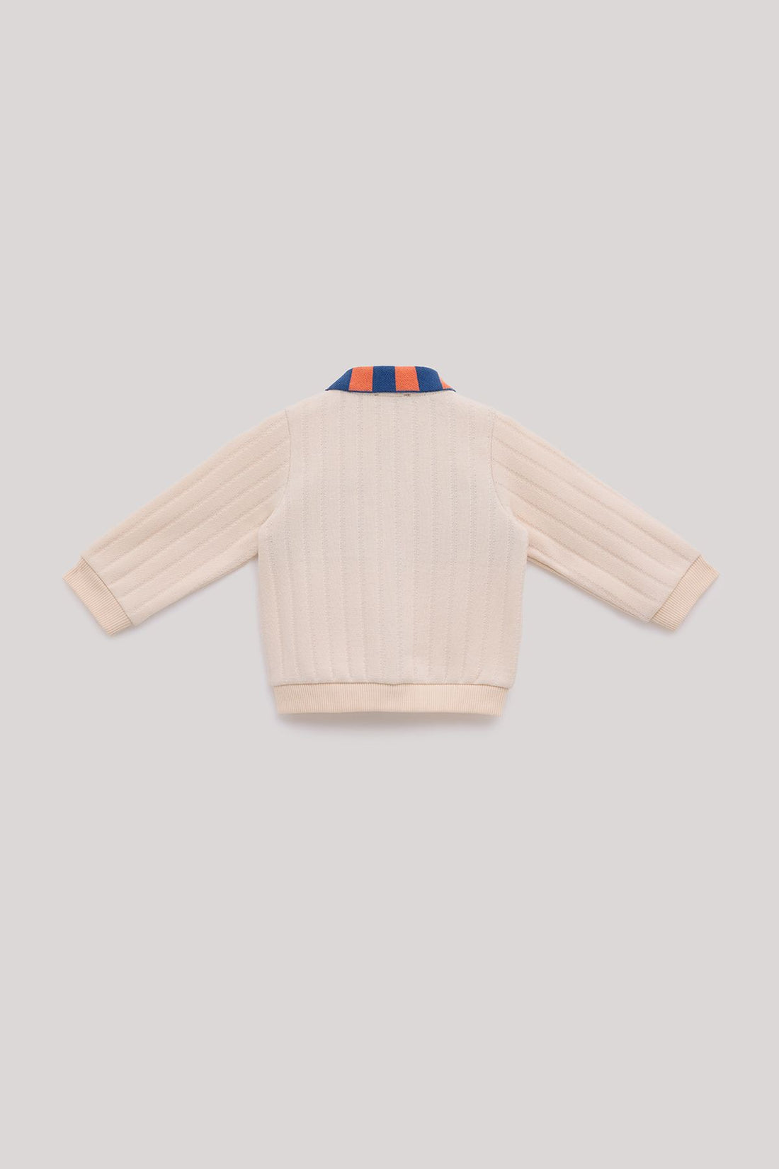 Baby Boy Ecru Tracksuit Top - BgStore