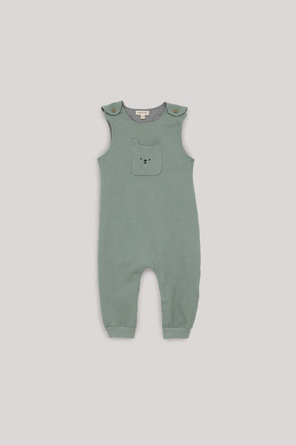 Baby Boy Green Overall - BgStore