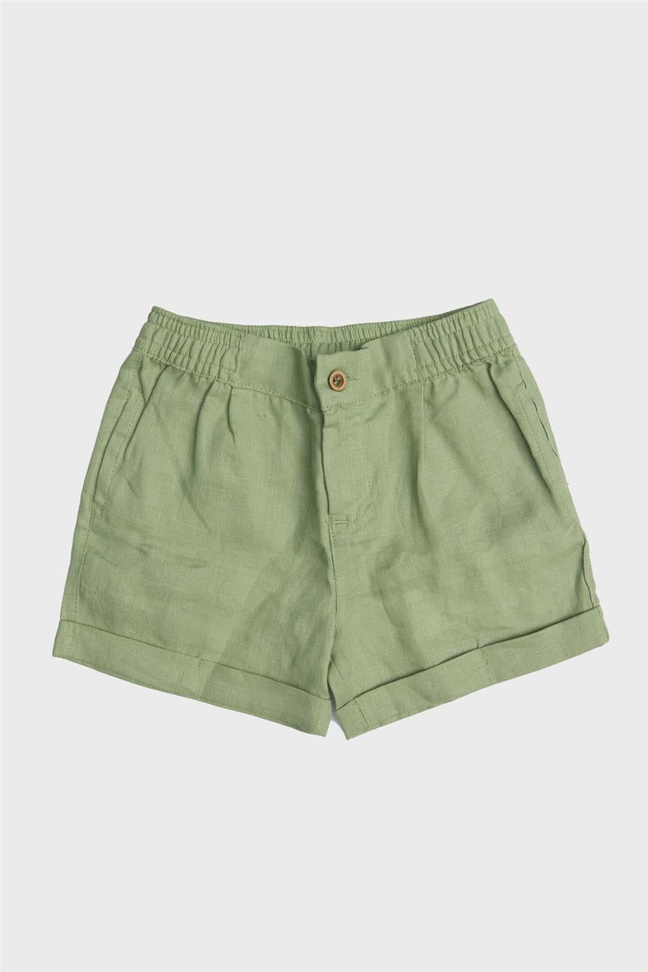 Baby Boy Green Shorts - BgStore