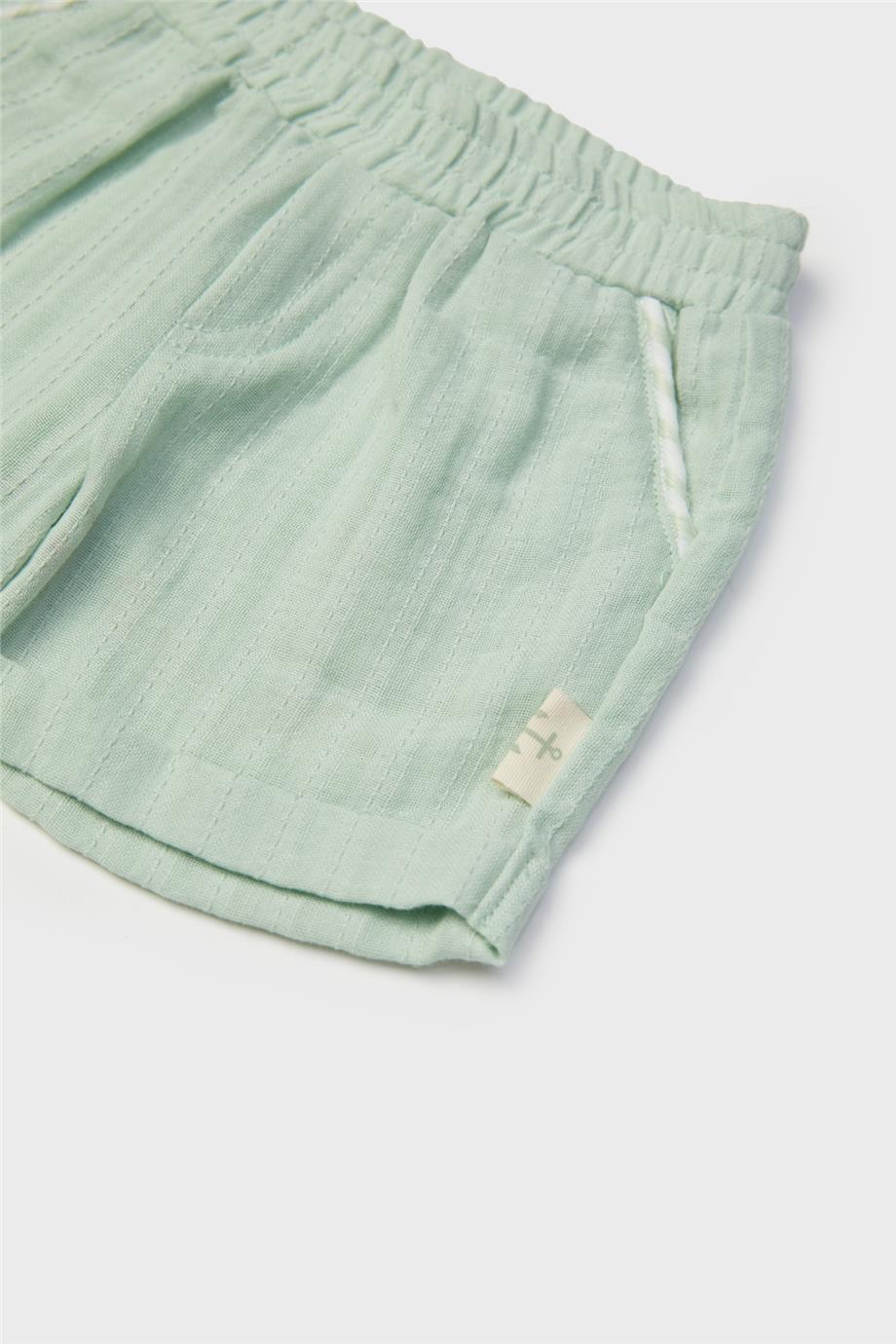 Baby Boy Green Shorts - BgStore