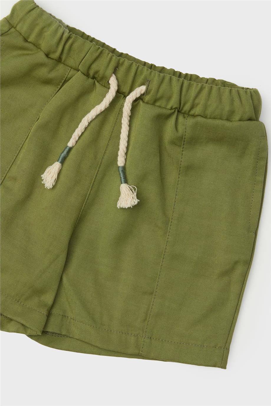 Baby Boy Green Shorts - BgStore