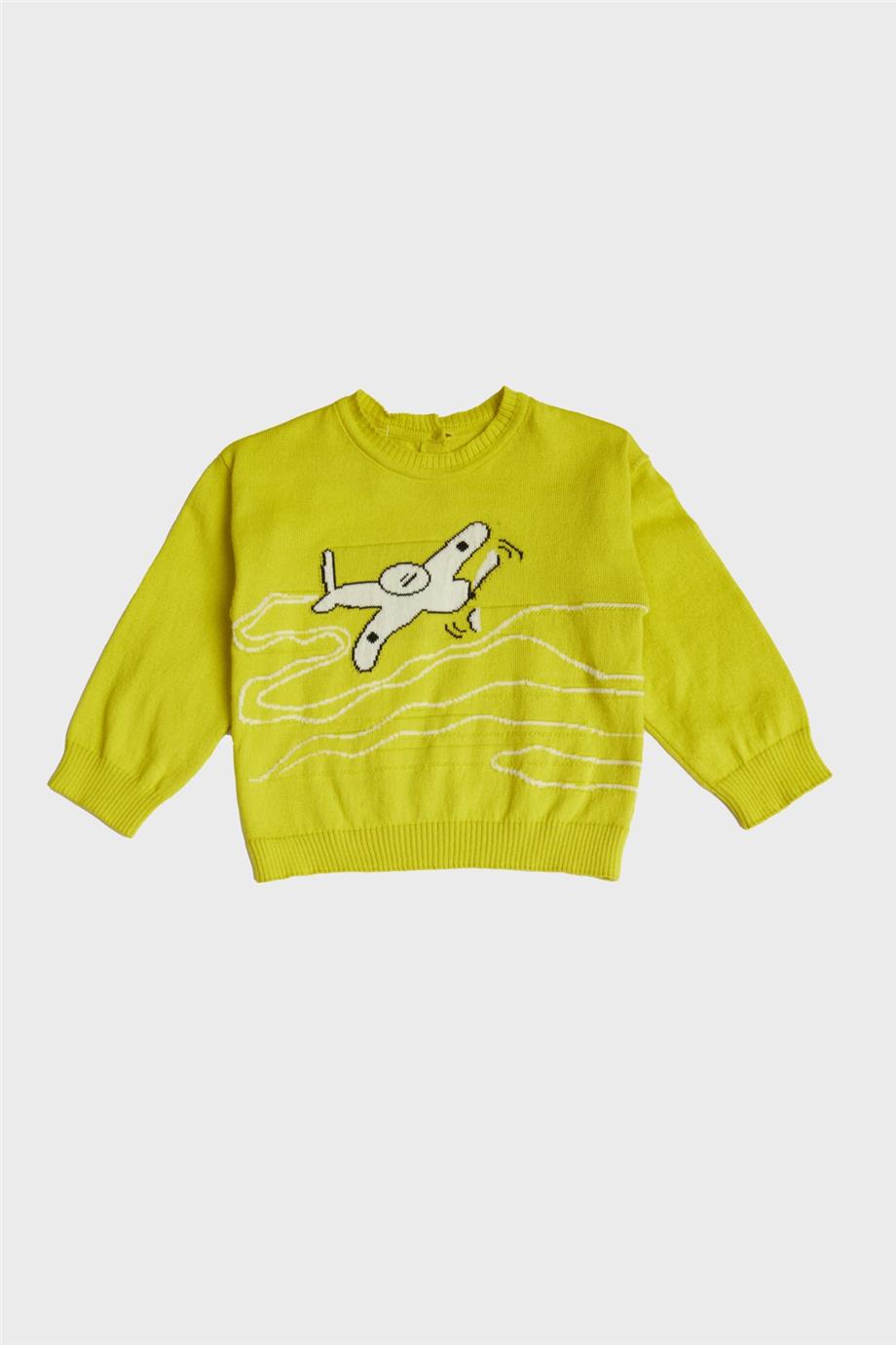 Baby Boy Green Sweater - BgStore