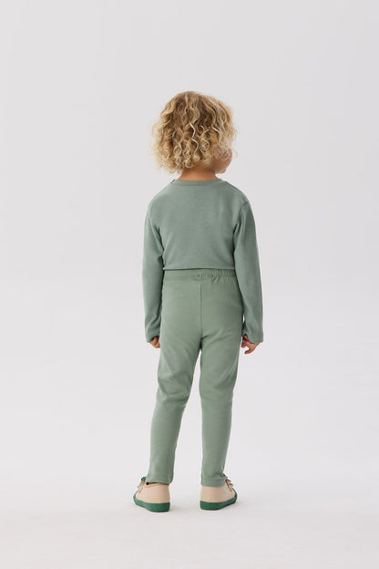 Baby Boy Green Tights - BgStore