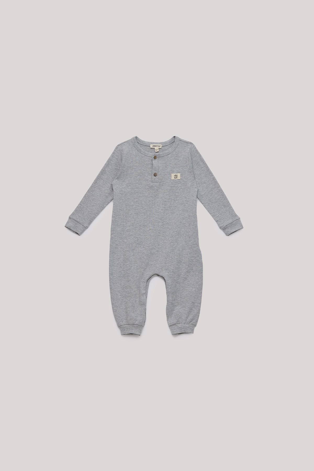 Baby Boy Grey Overall - BgStore