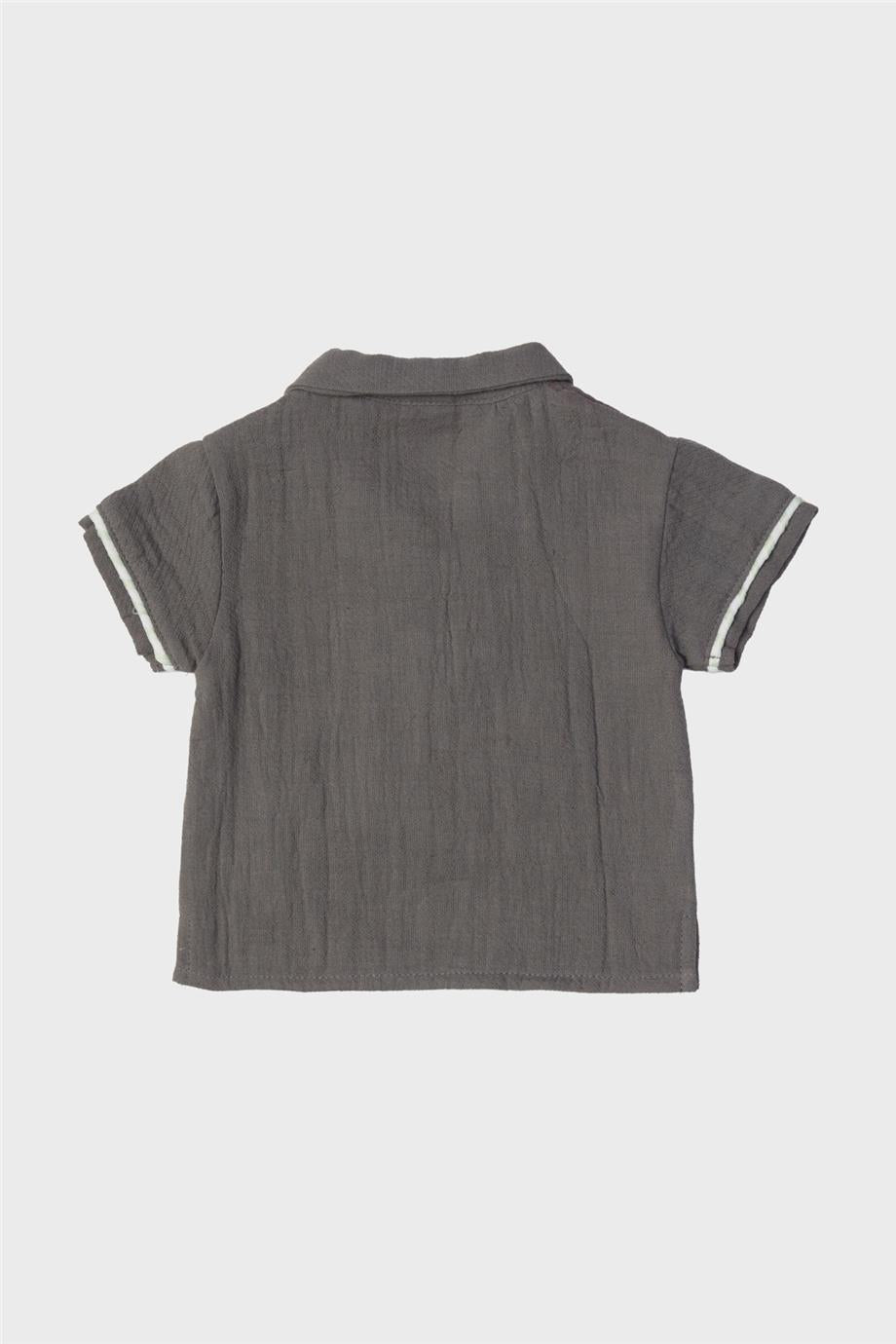 Baby Boy Grey T-Shirt - BgStore