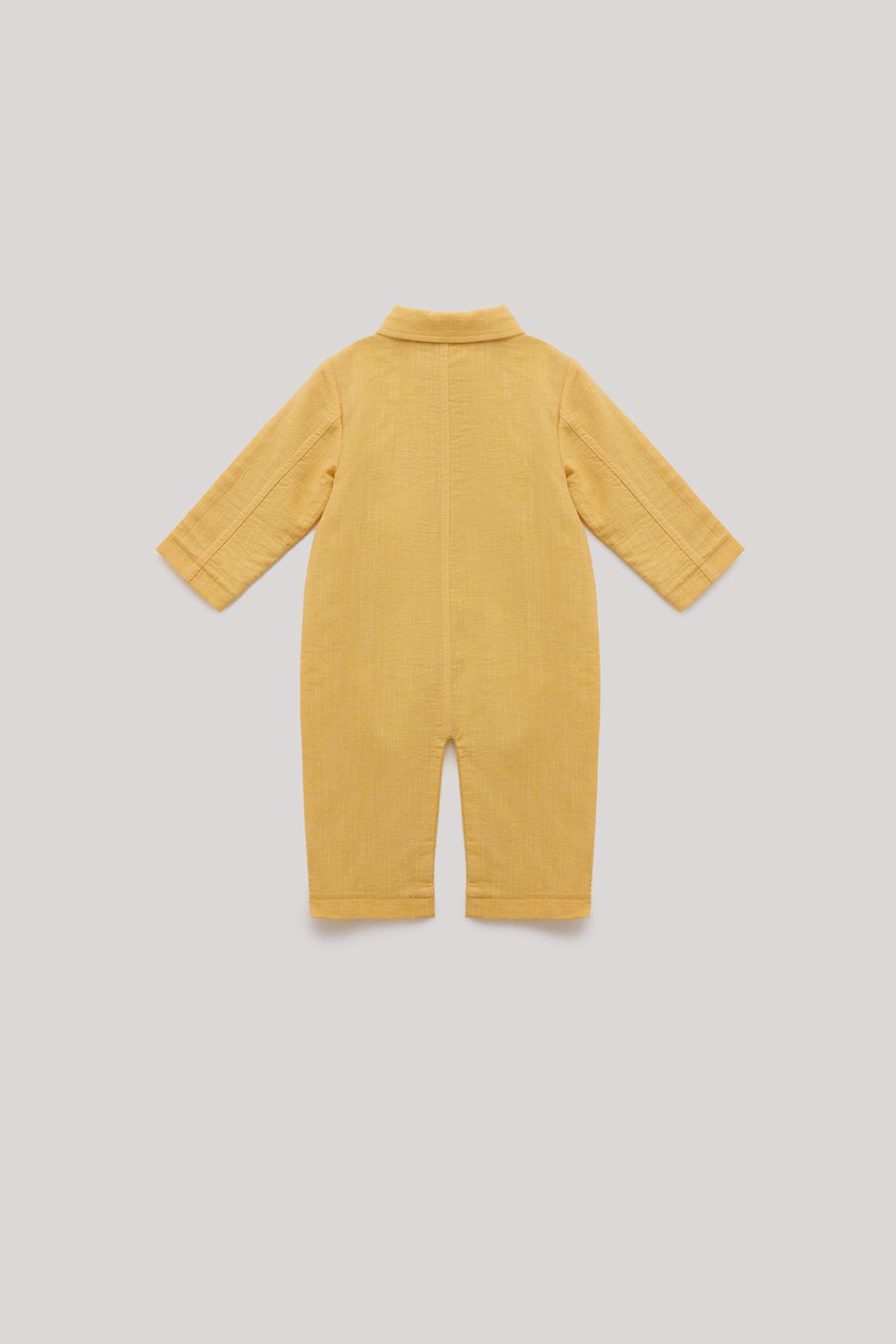 Baby Boy Mustard Overall - BgStore