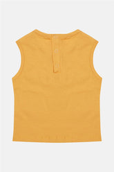 Baby Boy Mustard Undershirt - BgStore