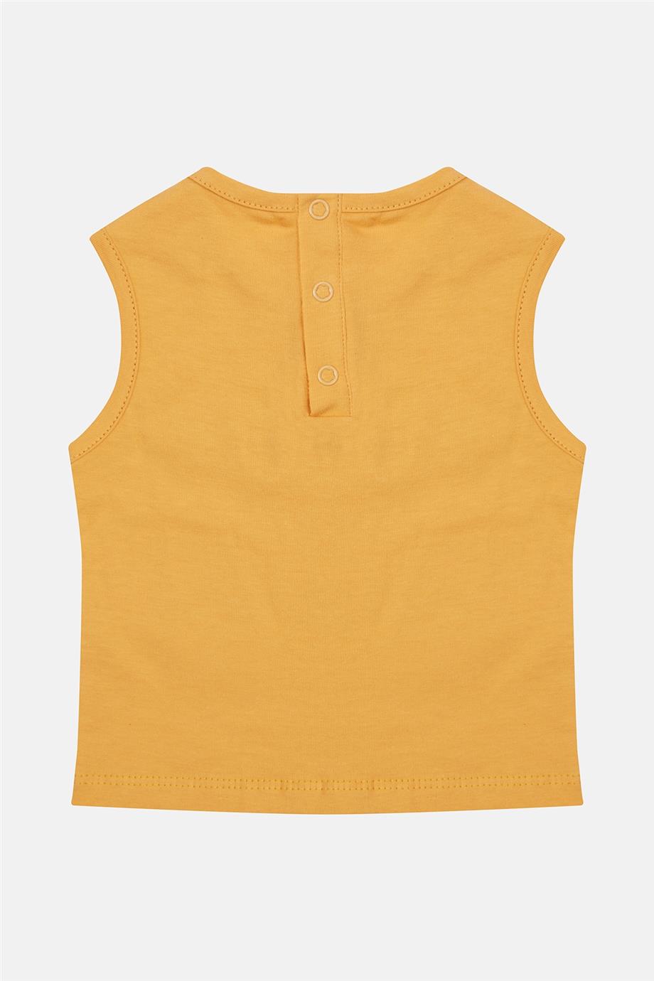 Baby Boy Mustard Undershirt - BgStore