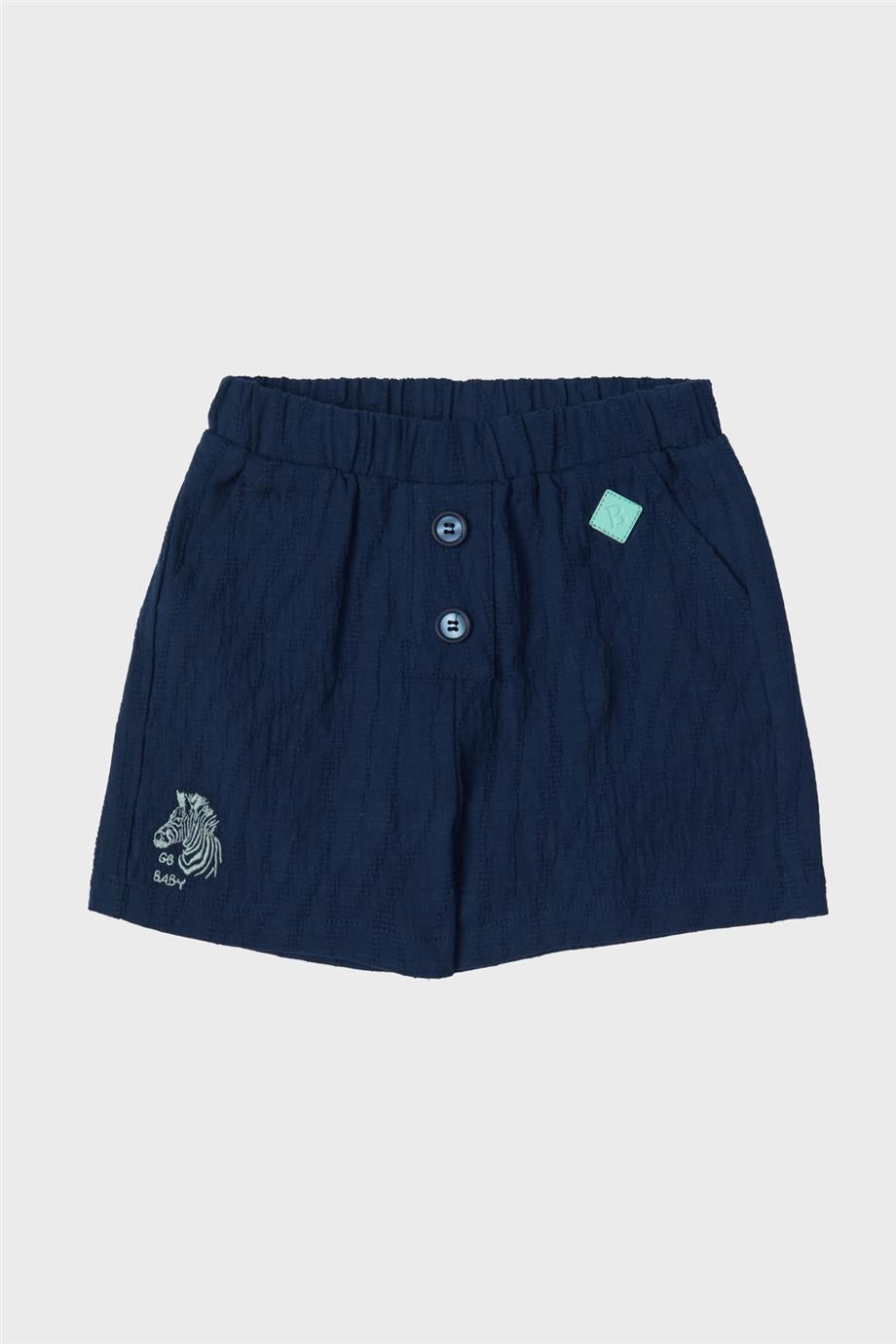 Baby Boy Navy Blue Shorts - BgStore