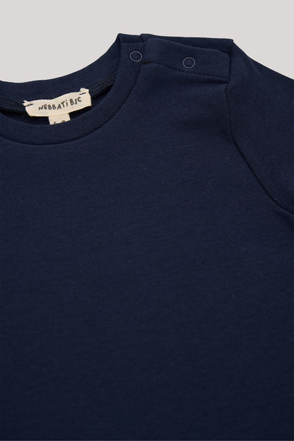 Baby Boy Navy Blue T-Shirt - BgStore