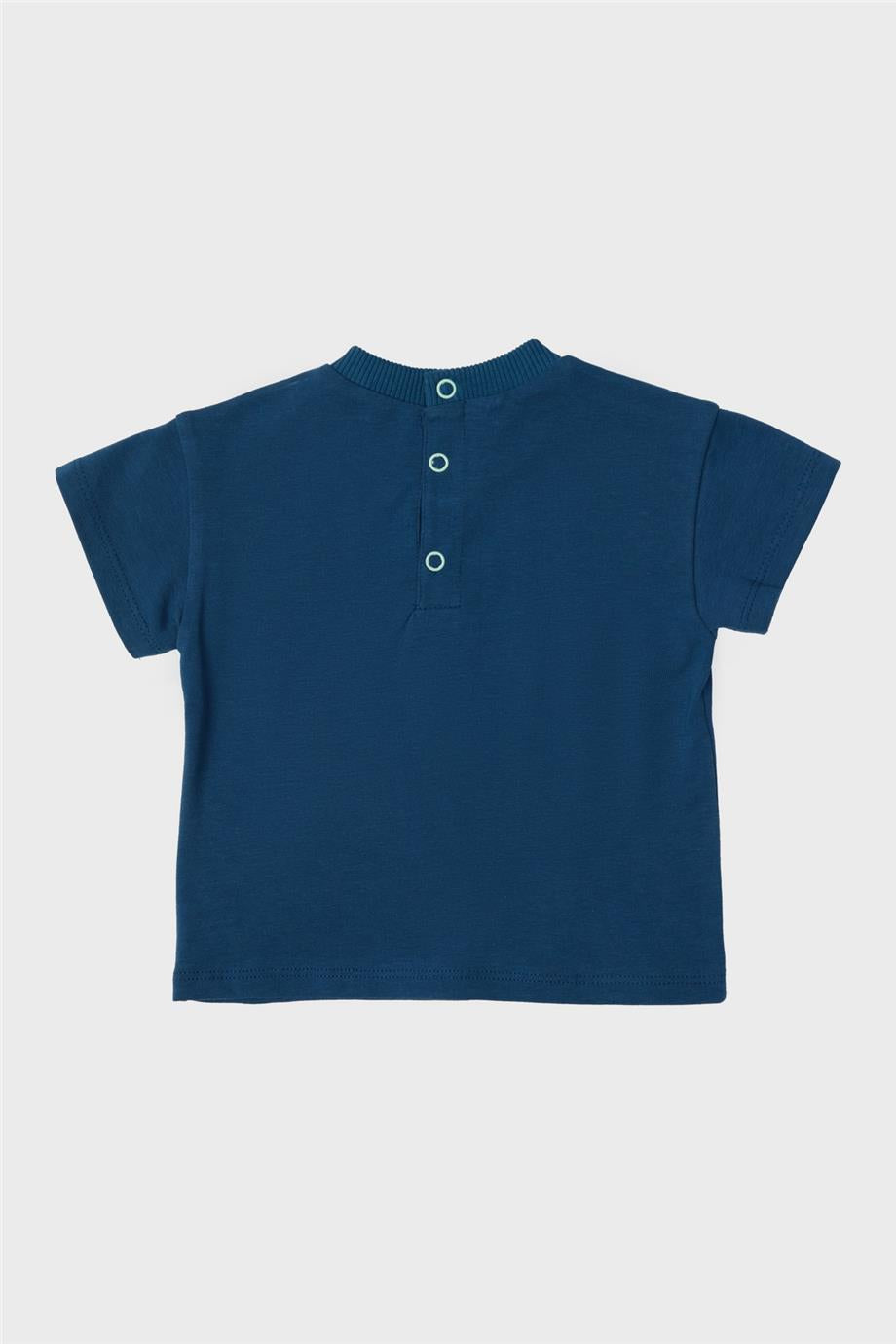 Baby Boy Navy Blue T-Shirt - BgStore