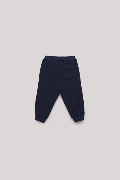 Baby Boy Navy Blue Tracksuit Bottom - BgStore