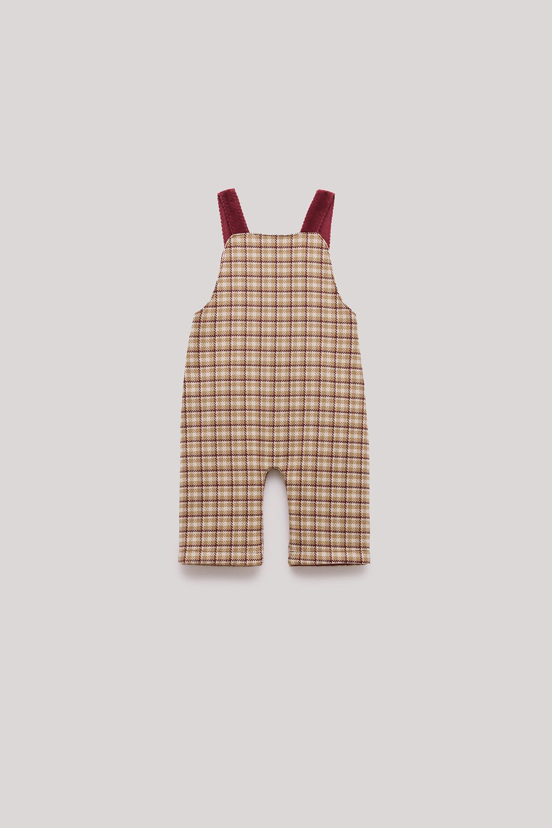 Baby Boy Patterned Bib and Brace Overall - BgStore