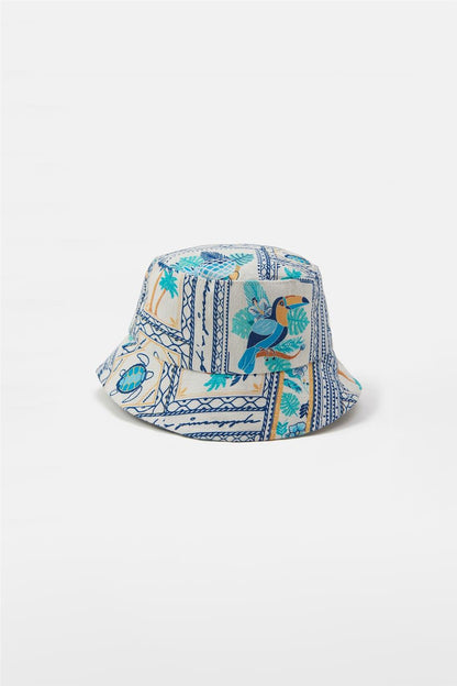 Baby Boy Patterned Hat - BgStore