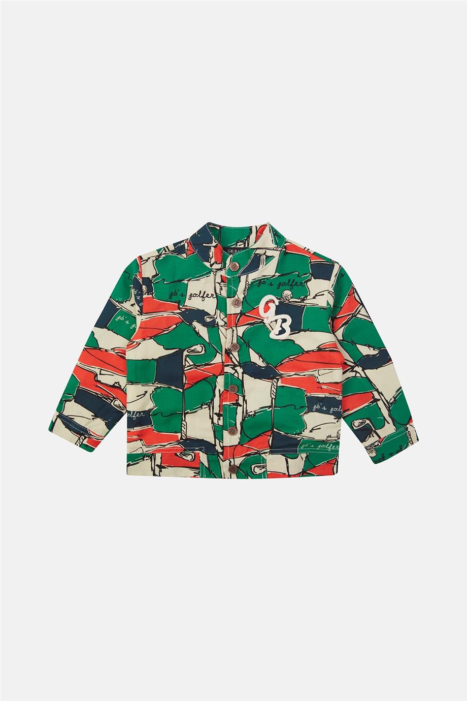 Baby Boy Patterned Jacket - BgStore