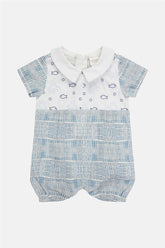 Baby Boy Patterned Overall - BgStore