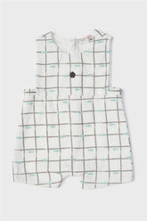 Baby Boy Patterned Overall - BgStore