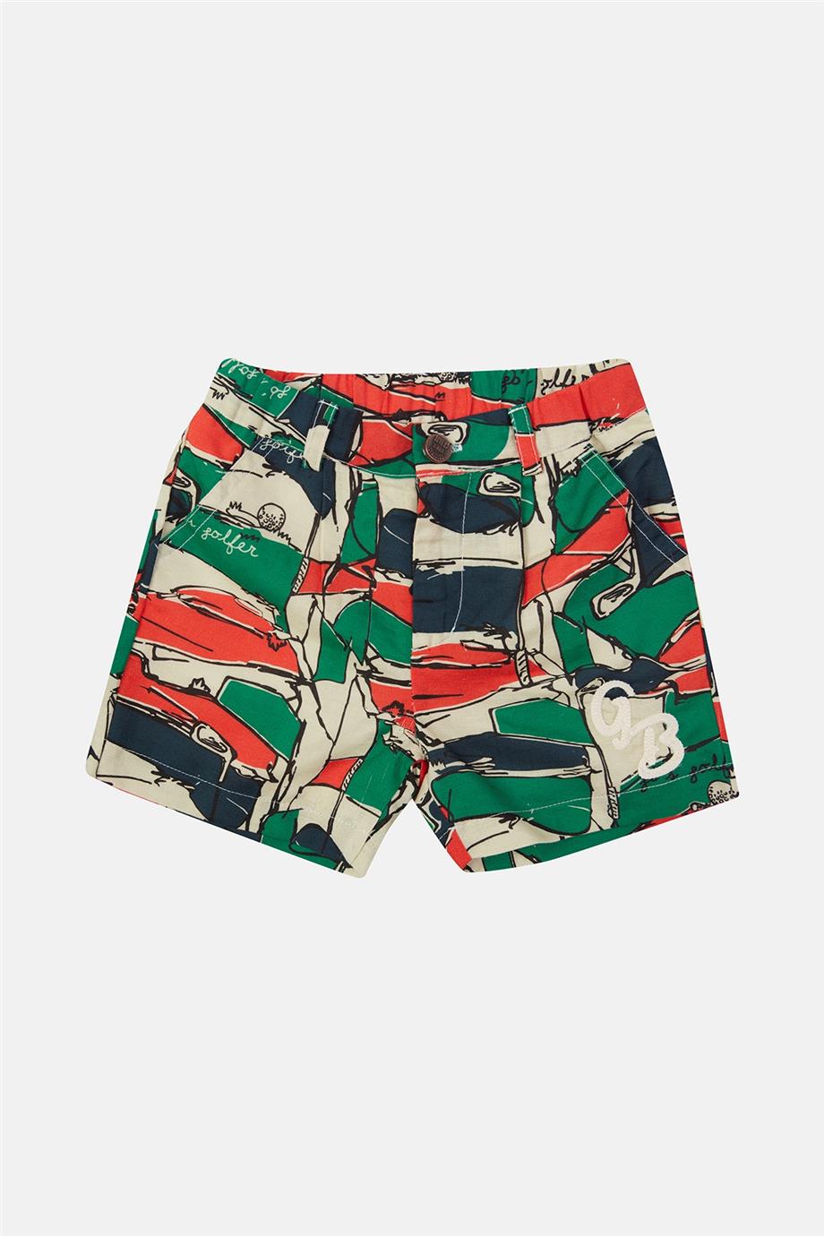 Baby Boy Patterned Shorts - BgStore