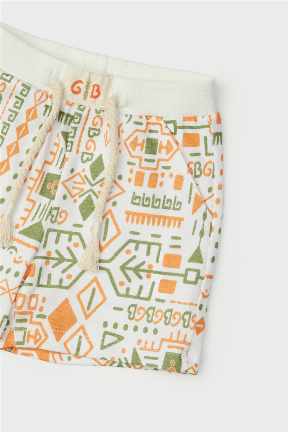 Baby Boy Patterned Shorts - BgStore